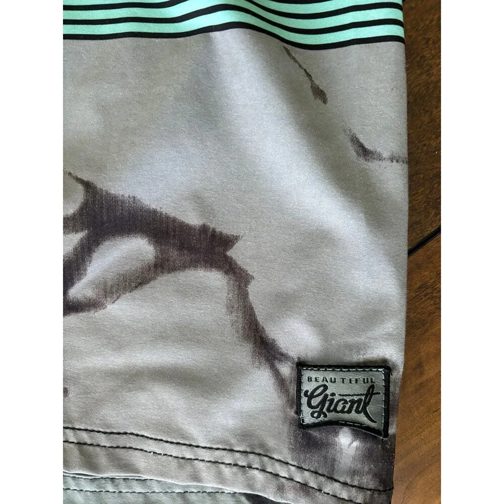 Beautiful Giant Ergo Men’s Flex Swimsuit Trunks Board Shorts 34